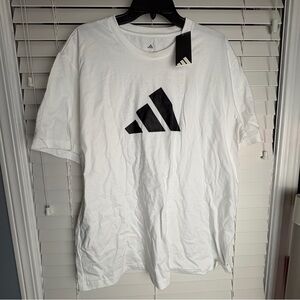 Adidas Footbal Graphic T-Shirt Regular Fit SB Tee White Unisex Size XL